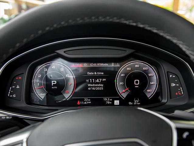 new 2025 Audi A6 car, priced at $70,190