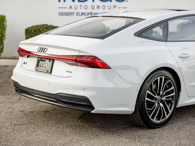 new 2025 Audi A7 car, priced at $87,185