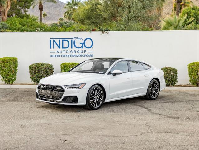 new 2025 Audi A7 car, priced at $87,185