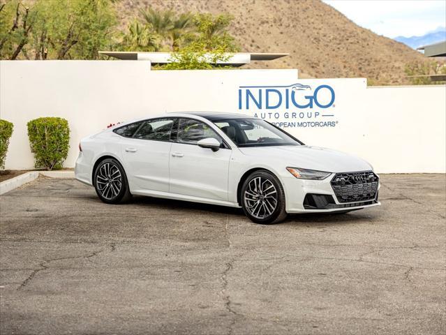 new 2025 Audi A7 car, priced at $87,185