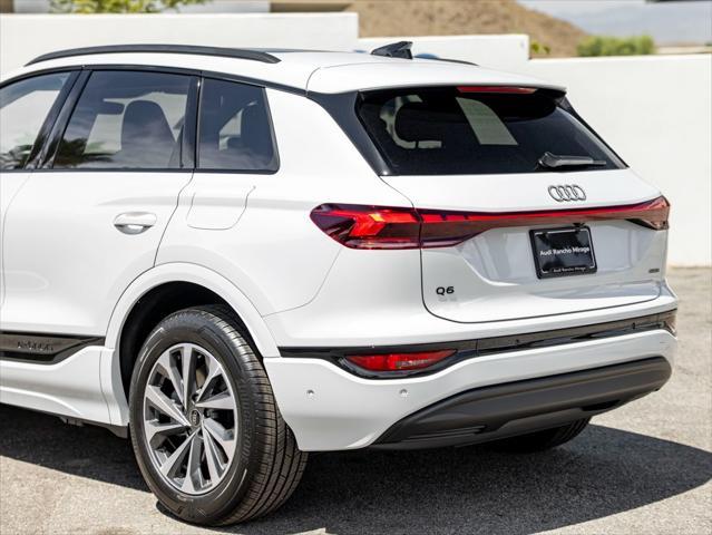 new 2025 Audi Q6 e-tron car, priced at $74,420
