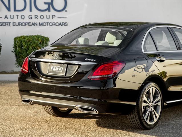 used 2021 Mercedes-Benz C-Class car, priced at $28,892