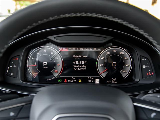 new 2025 Audi Q7 car, priced at $78,570