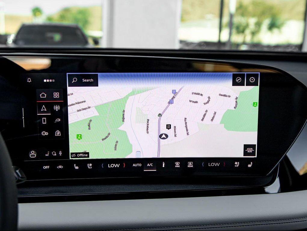 new 2025 Audi Q6 e-tron car, priced at $74,420