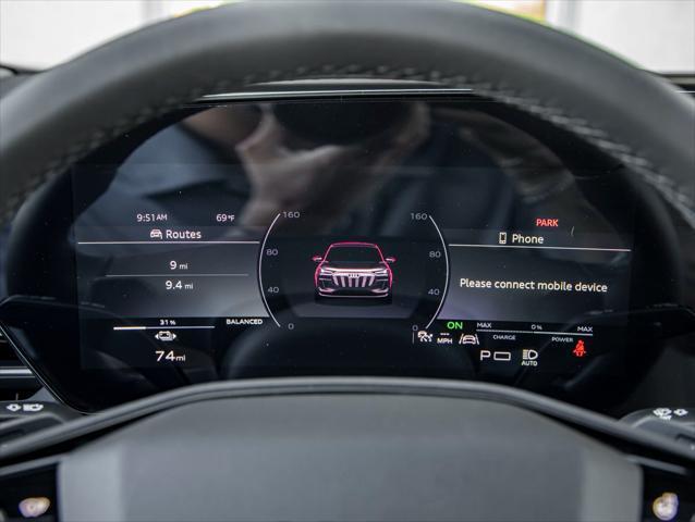 new 2025 Audi Q6 e-tron car, priced at $74,420