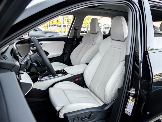 new 2025 Audi Q6 e-tron car, priced at $74,420