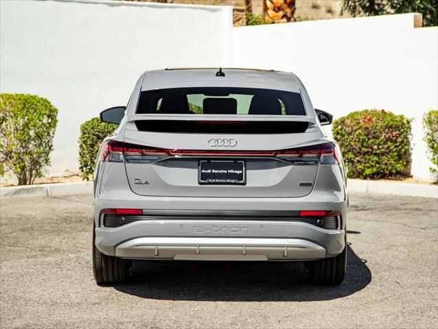 new 2025 Audi Q4 e-tron Sportback car, priced at $68,755