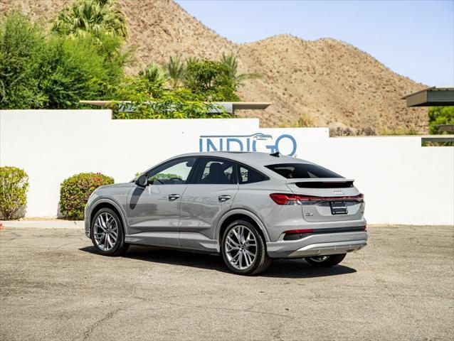 new 2025 Audi Q4 e-tron Sportback car, priced at $68,755