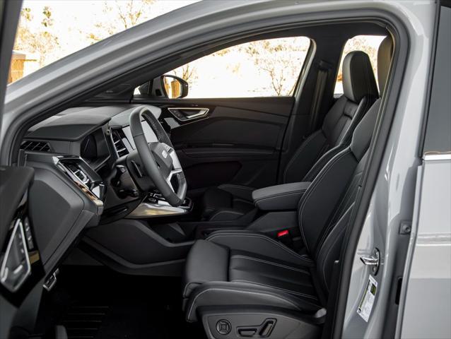 new 2025 Audi Q4 e-tron Sportback car, priced at $68,755