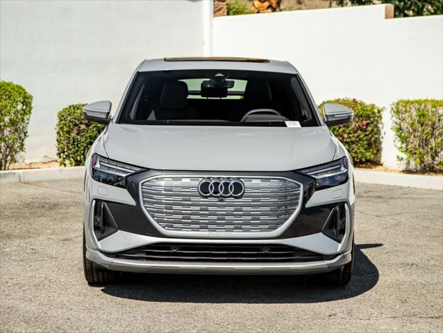 new 2025 Audi Q4 e-tron Sportback car, priced at $68,755