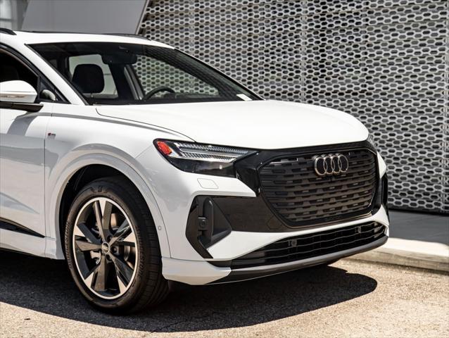 new 2024 Audi Q4 e-tron car, priced at $66,020