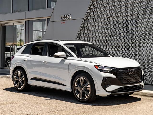 new 2024 Audi Q4 e-tron car, priced at $66,020