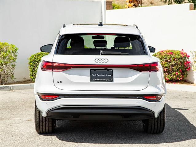 new 2025 Audi Q6 e-tron car, priced at $73,930