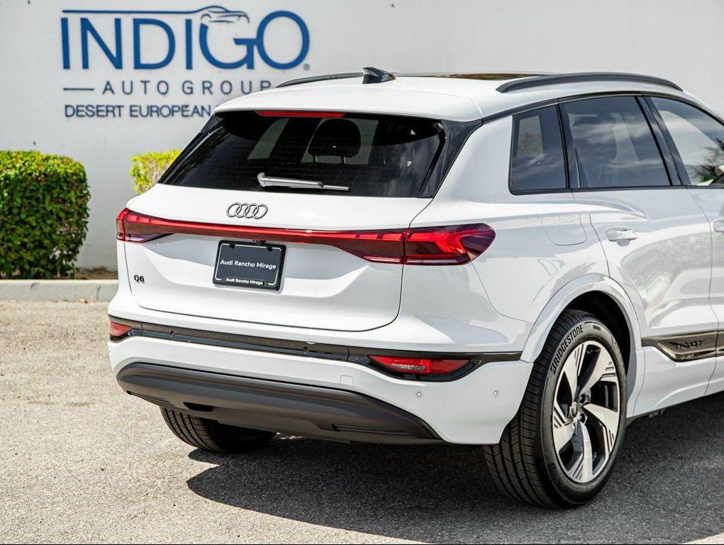 new 2025 Audi Q6 e-tron car, priced at $73,930