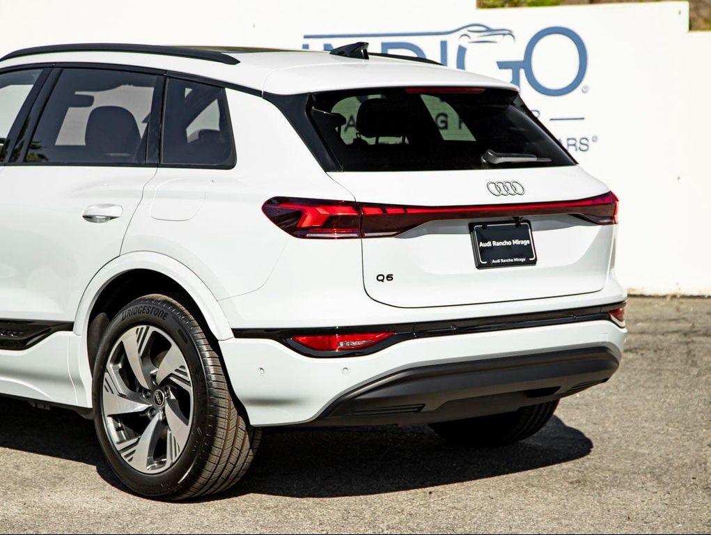 new 2025 Audi Q6 e-tron car, priced at $73,930