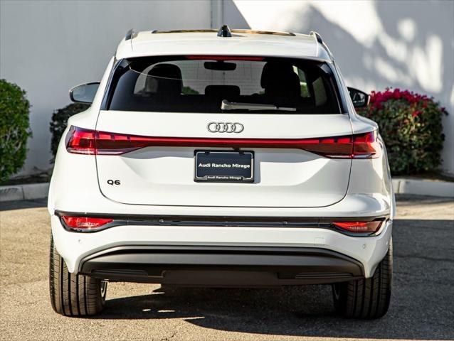 new 2025 Audi Q6 e-tron car, priced at $70,660