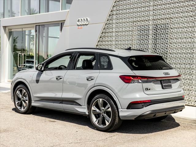 new 2024 Audi Q4 e-tron car, priced at $63,975