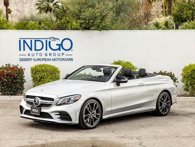 used 2021 Mercedes-Benz AMG C 43 car, priced at $51,995