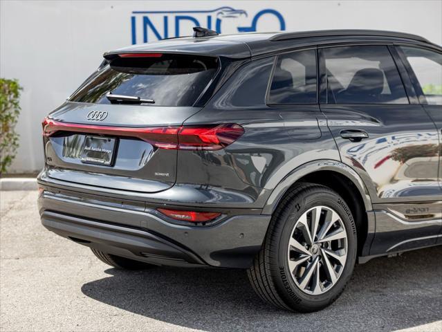 new 2025 Audi Q6 e-tron car, priced at $70,130