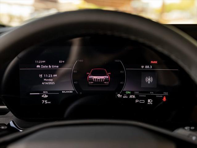 new 2025 Audi Q6 e-tron car, priced at $70,130
