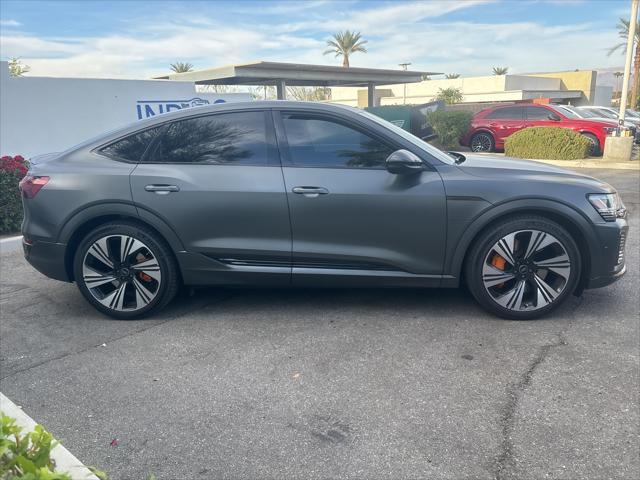 used 2024 Audi Q8 e-tron car, priced at $59,546