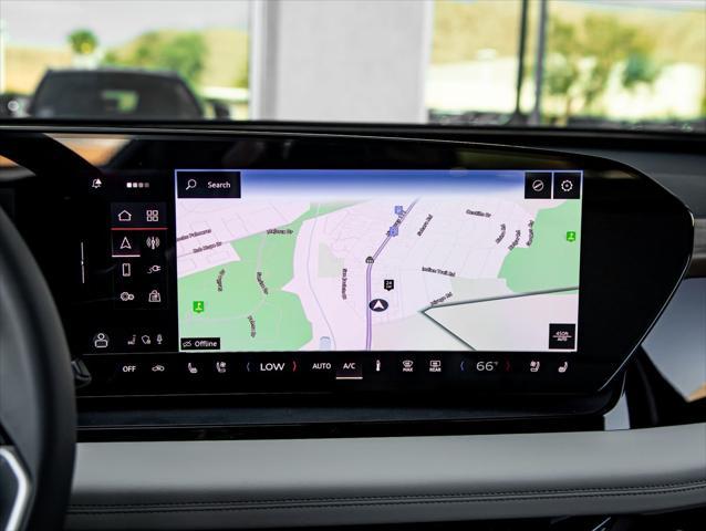 new 2025 Audi Q6 e-tron car, priced at $74,570