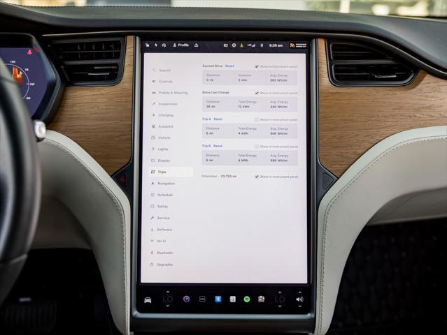 used 2021 Tesla Model X car, priced at $42,977