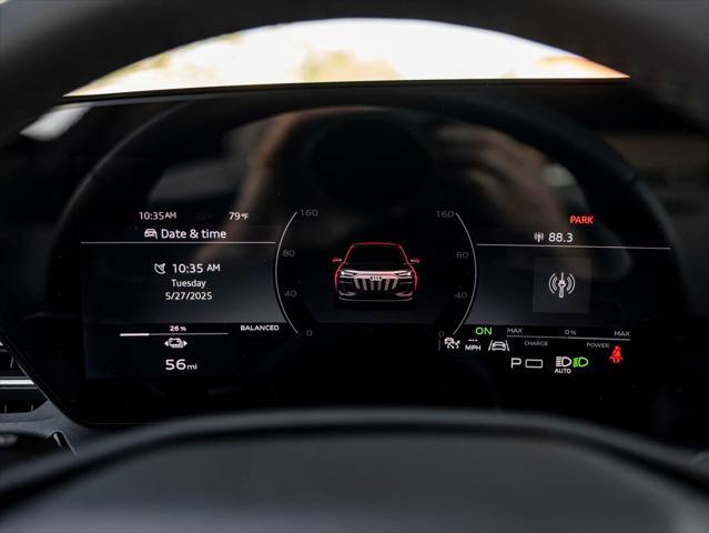 new 2025 Audi Q6 e-tron car, priced at $75,500