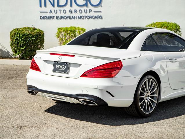 used 2017 Mercedes-Benz SL 550 car, priced at $48,697