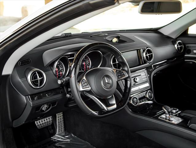 used 2017 Mercedes-Benz SL 550 car, priced at $48,697