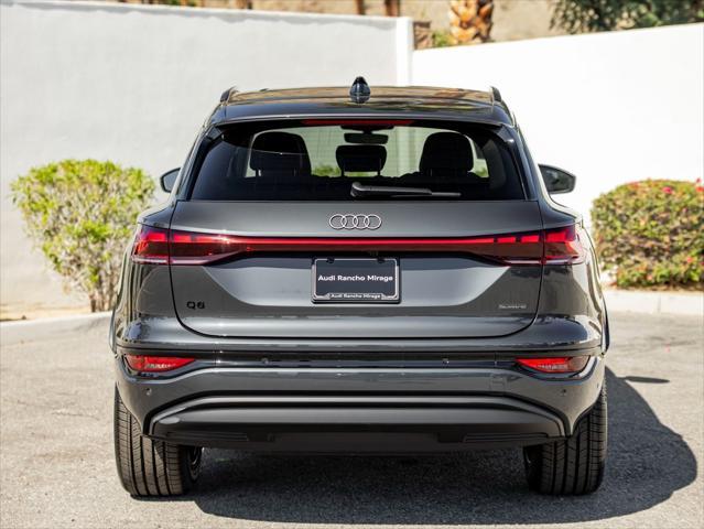 new 2025 Audi Q6 e-tron car, priced at $75,330