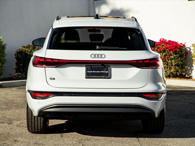 new 2025 Audi Q6 e-tron car, priced at $74,895