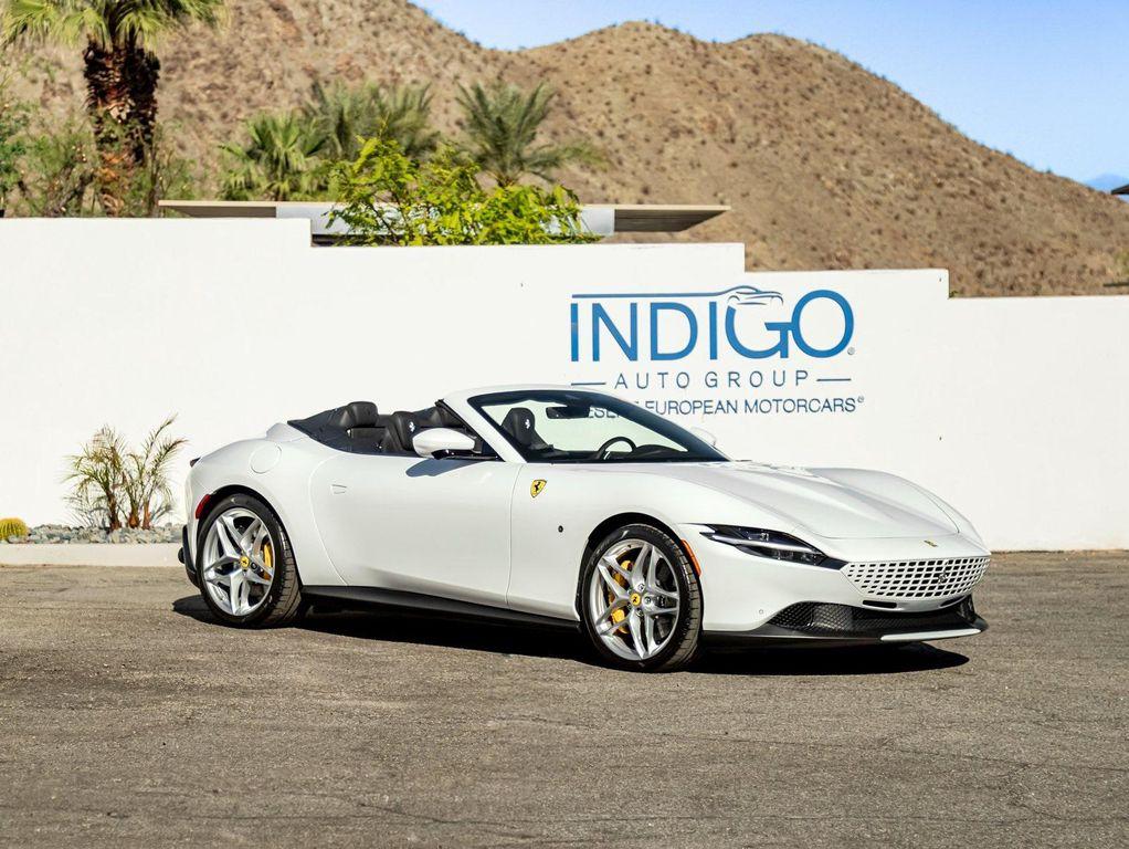 used 2025 Ferrari Roma Spider car, priced at $299,990