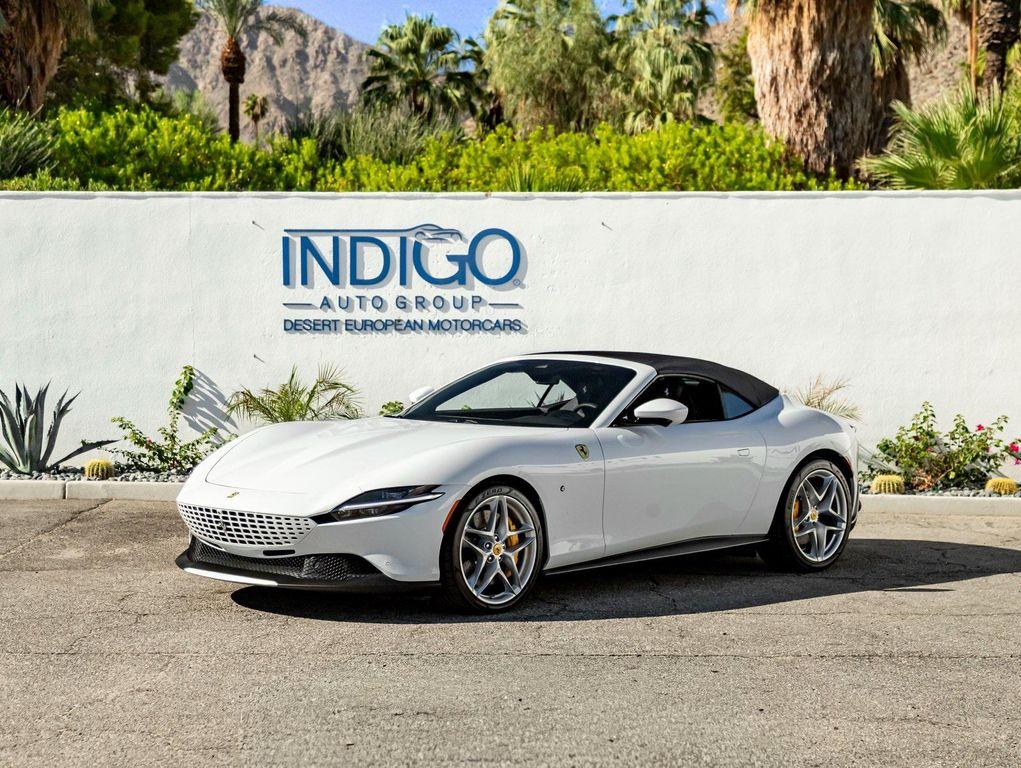used 2025 Ferrari Roma Spider car, priced at $299,990