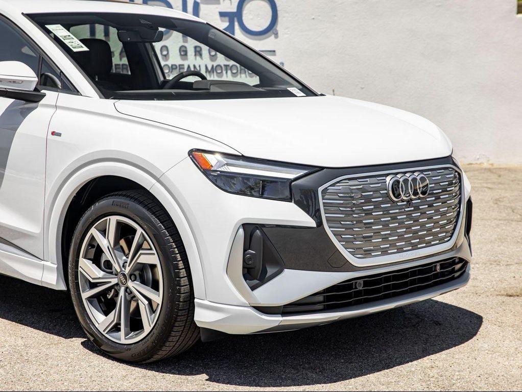 new 2025 Audi Q4 e-tron Sportback car, priced at $62,475