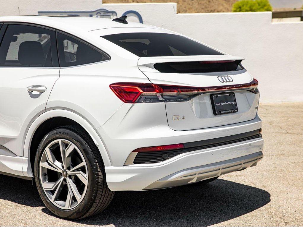 new 2025 Audi Q4 e-tron Sportback car, priced at $62,475