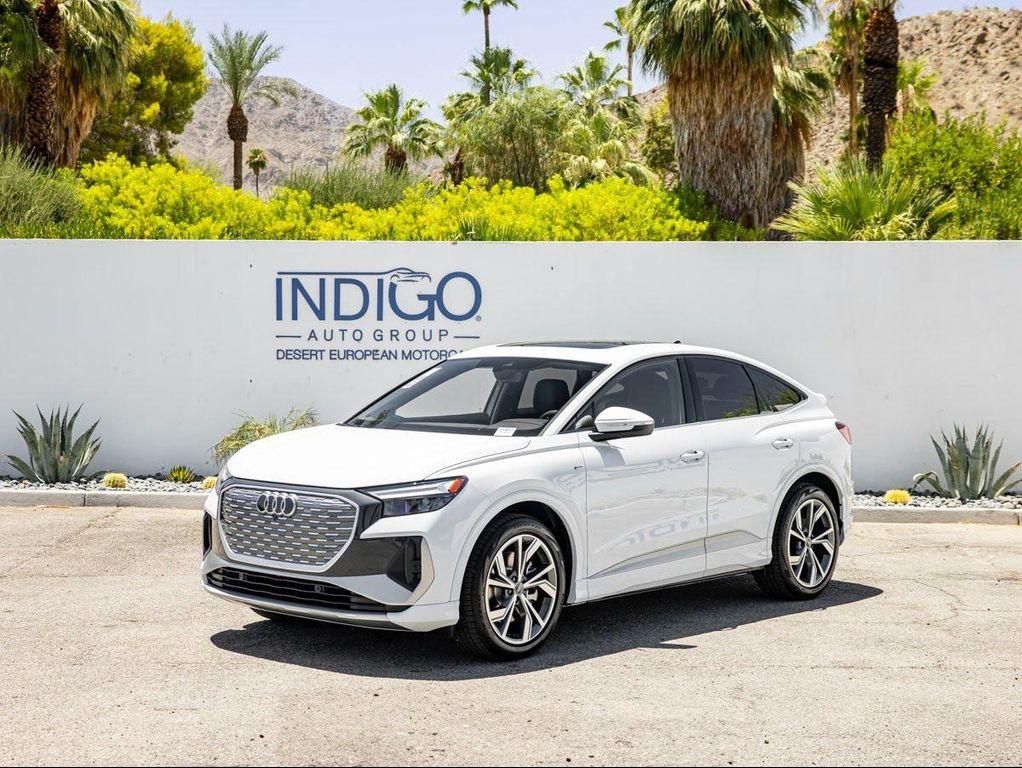 new 2025 Audi Q4 e-tron Sportback car, priced at $62,475