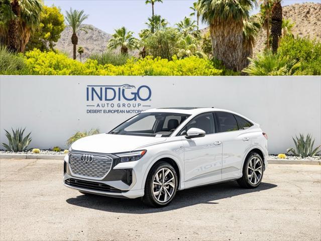 new 2025 Audi Q4 e-tron Sportback car, priced at $62,475