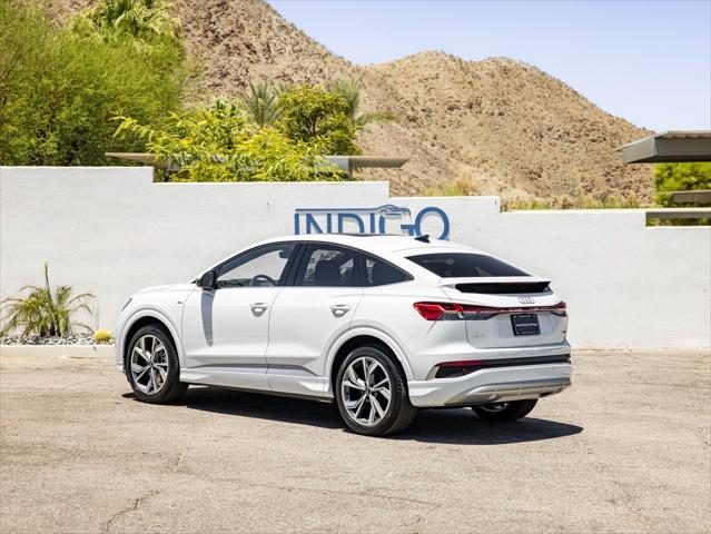 new 2025 Audi Q4 e-tron Sportback car, priced at $62,475