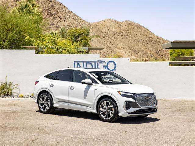 new 2025 Audi Q4 e-tron Sportback car, priced at $62,475