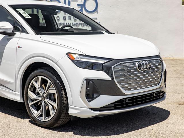 new 2025 Audi Q4 e-tron Sportback car, priced at $62,475
