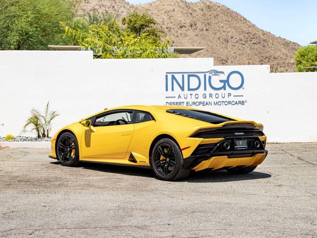 used 2021 Lamborghini Huracan EVO car, priced at $264,990