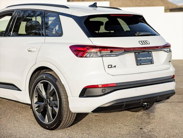 new 2025 Audi Q4 e-tron car, priced at $61,700