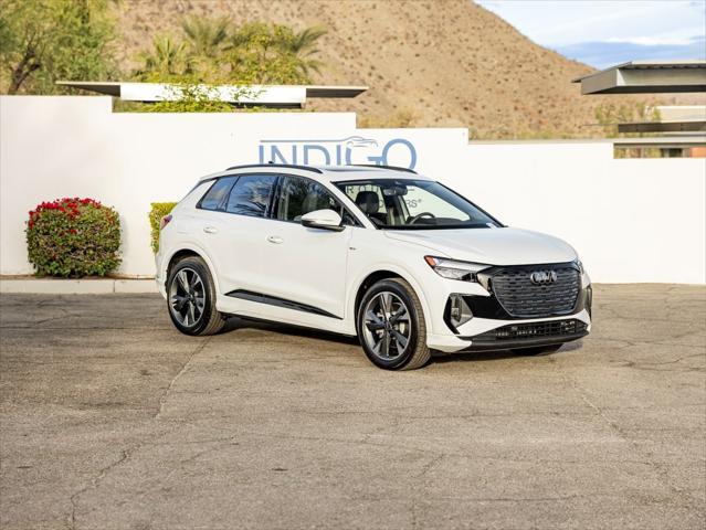 new 2025 Audi Q4 e-tron car, priced at $61,700