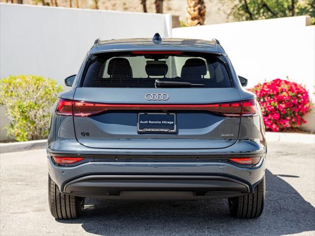 new 2025 Audi Q6 e-tron car, priced at $73,355