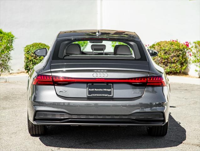 new 2025 Audi A7 car, priced at $82,340