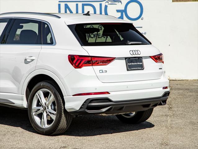 used 2024 Audi Q3 car, priced at $39,716