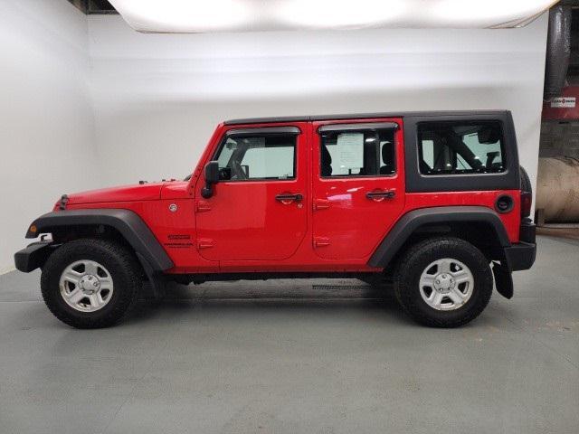 used 2016 Jeep Wrangler Unlimited car, priced at $20,990