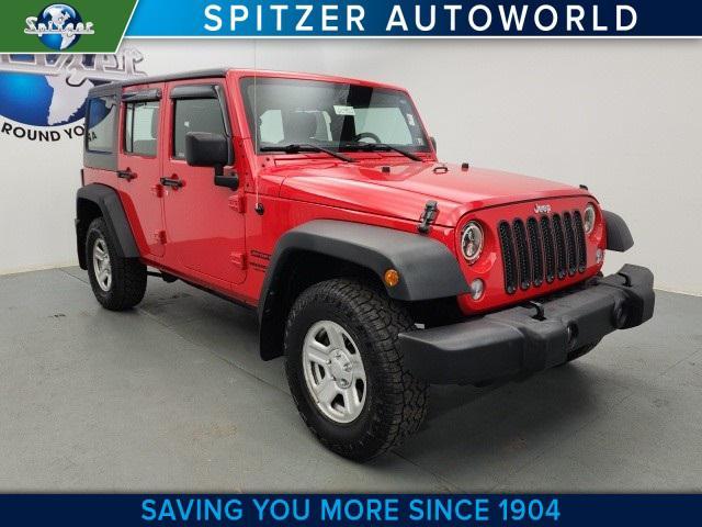 used 2016 Jeep Wrangler Unlimited car, priced at $20,990