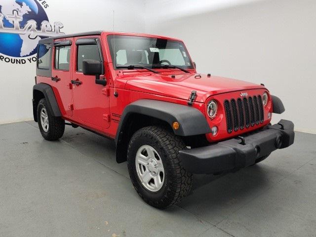 used 2016 Jeep Wrangler Unlimited car, priced at $20,990